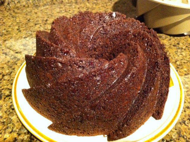 Шоколадный торт Бундт