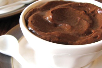 Тыквенно-шоколадный пудинг