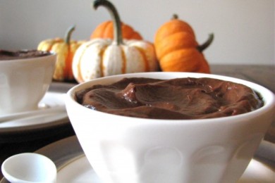 Тыквенно-шоколадный пудинг - приготовление