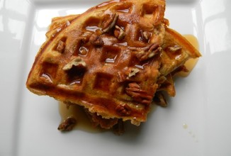 Вафли из сладкого картофеля