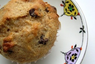 Кексы с шоколадом и орехами