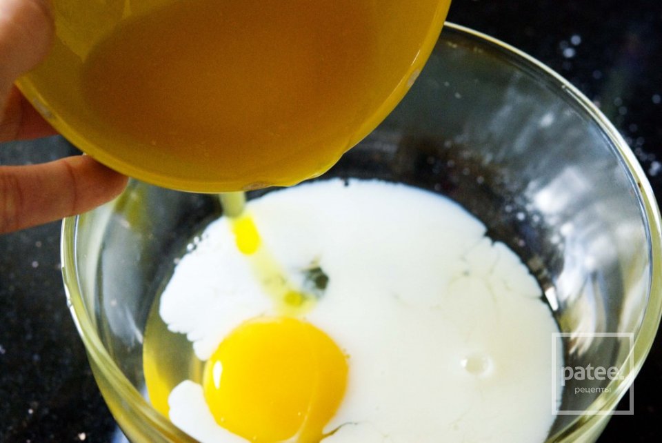 Маффины с горошком и ветчиной - Шаг 6