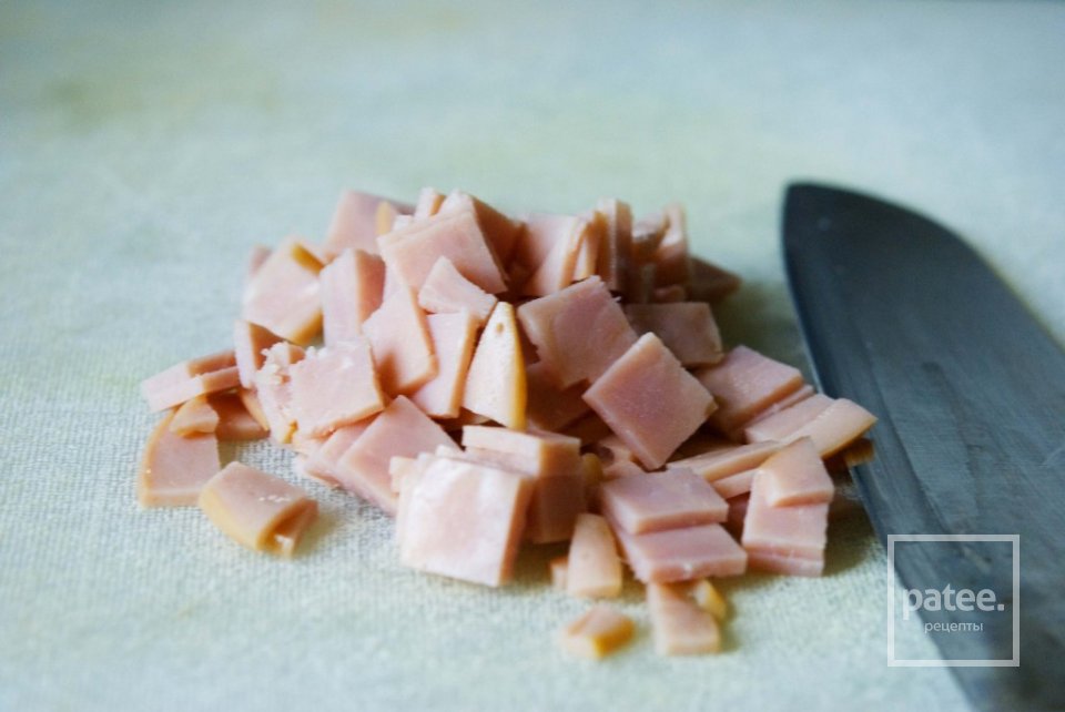 Маффины с горошком и ветчиной - Шаг 10