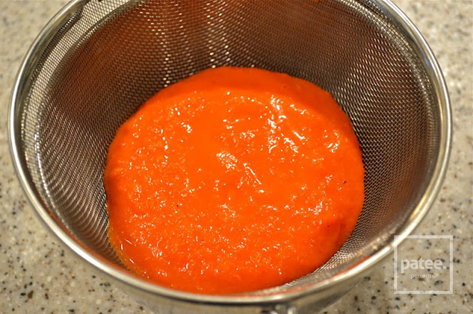 Суп-пюре из помидоров с перцем - Шаг 5