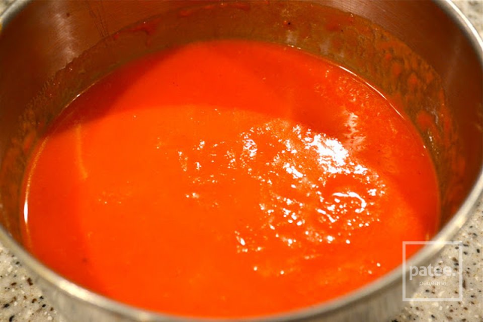 Суп-пюре из помидоров с перцем - Шаг 10
