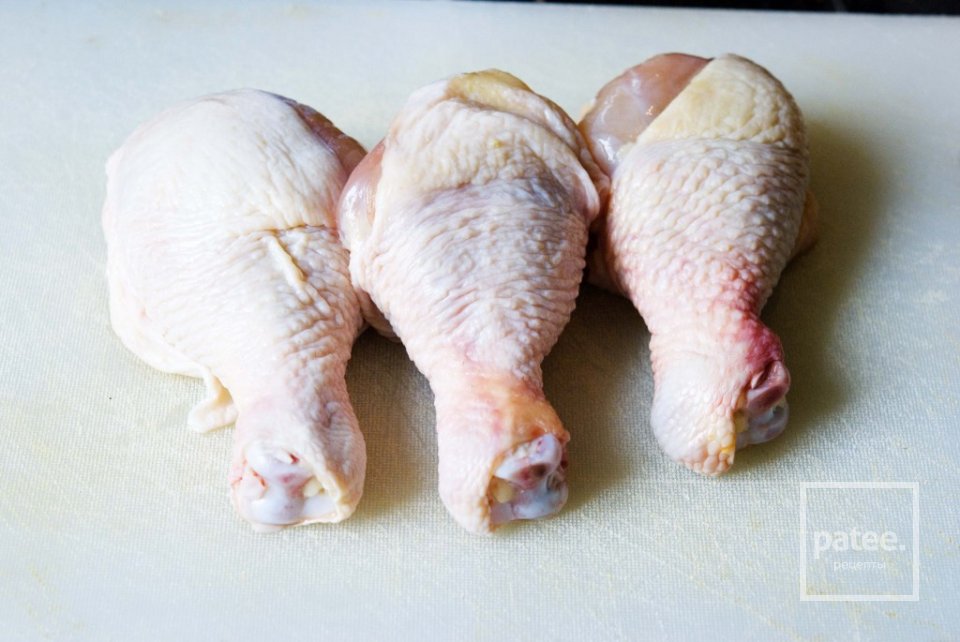 Куриные ножки запеченные в беконе - Шаг 1