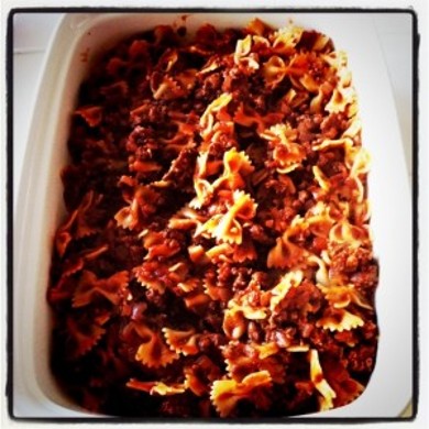 Лазанья с мясным соусом и шпинатом - Шаг 8