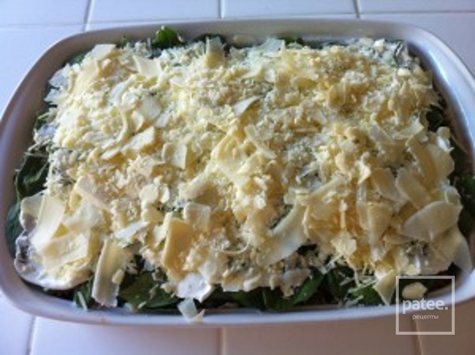 Лазанья с мясным соусом и шпинатом - Шаг 14