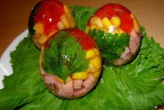 Заливное Яйца Фаберже