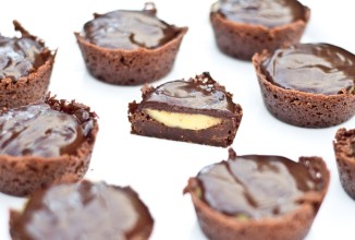 Тарт с апельсиновым кремом и ганашем