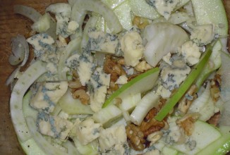 Салат из фенхеля с яблоком