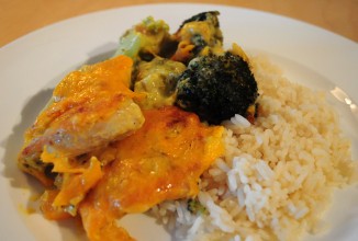 Курица с брокколи