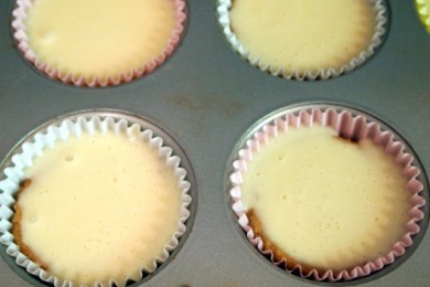 Чизкейки в корзиночках - приготовление