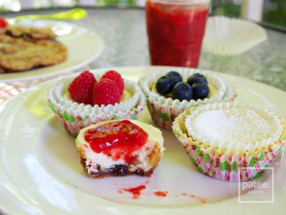 Чизкейки в корзиночках - Шаг 16