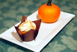 Тыквенные корзиночки с глазурью