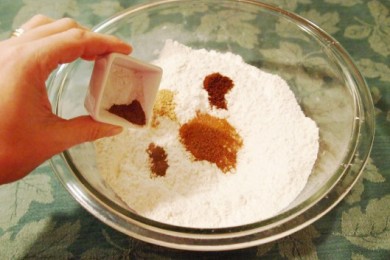 Тыквенные корзиночки с глазурью - приготовление