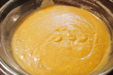 Тыквенные корзиночки с глазурью - приготовление