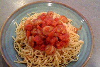 Креветки в томатном соусе