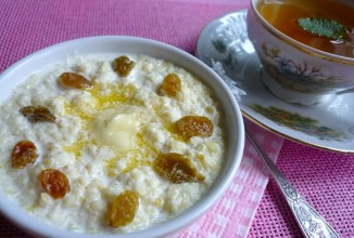 Пшенная каша с изюмом