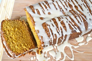 Хлеб из сладкого картофеля с глазурью - приготовление