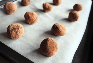 Шоколадные трюфели с ликером