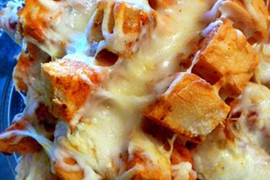 Сырный хлеб - приготовление