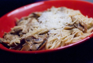 Паста с грибным соусом