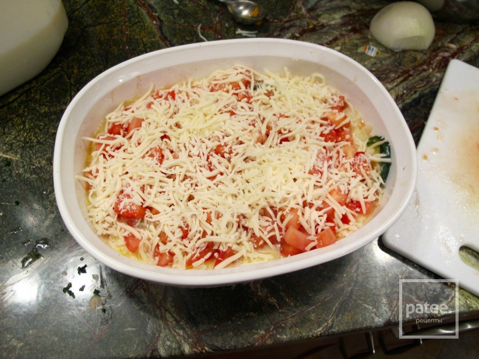 Запеканка из кабачков с помидорами - Шаг 8