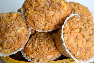 Яблочные кексы