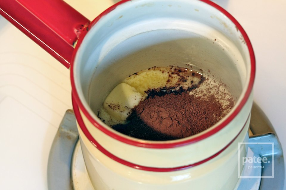 Морозный горячий шоколад - Шаг 1
