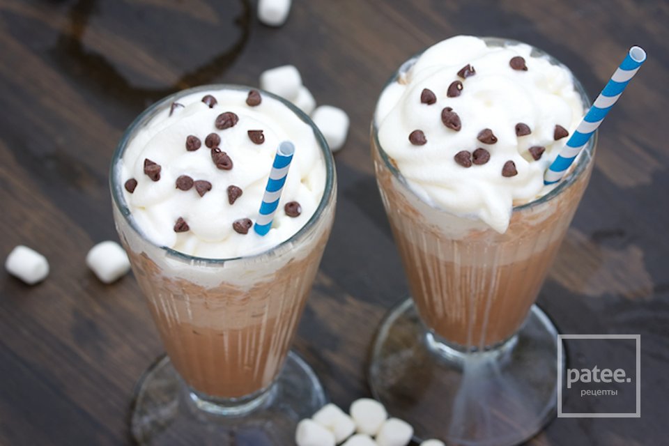 Морозный горячий шоколад - Шаг 6