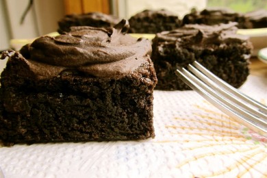 Брауни с шоколадной глазурью - приготовление