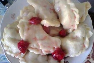 Вареники с вишней