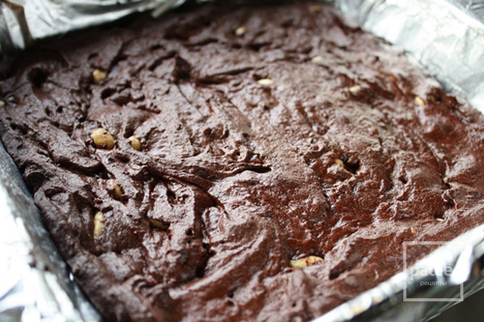 Арахисовые брауни - Шаг 12