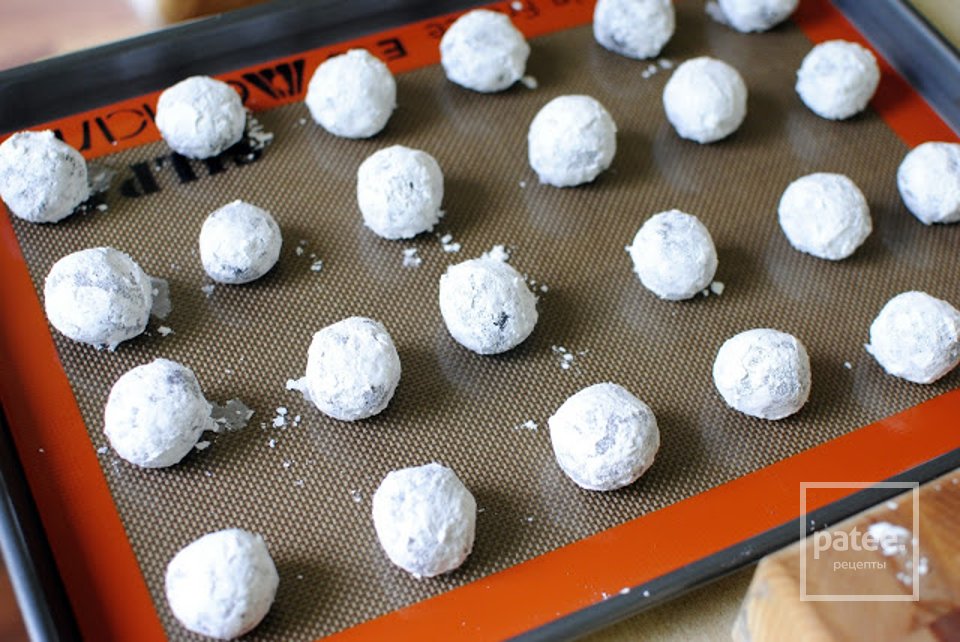 Мятно-шоколадное печенье - Шаг 13