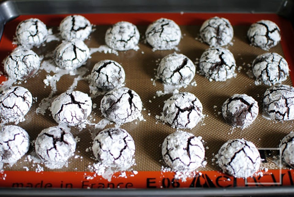 Мятно-шоколадное печенье - Шаг 14