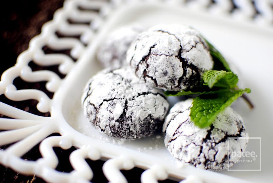 Мятно-шоколадное печенье - Шаг 15