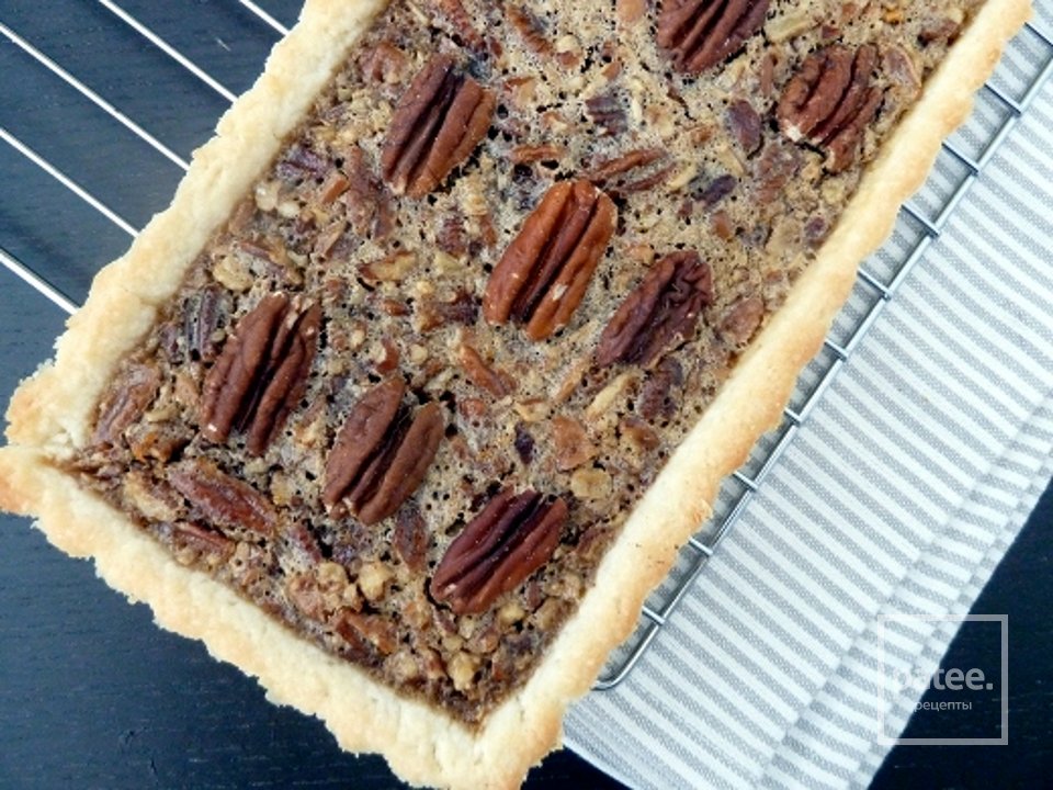 Тарт с пеканом и бурбоном - Шаг 14