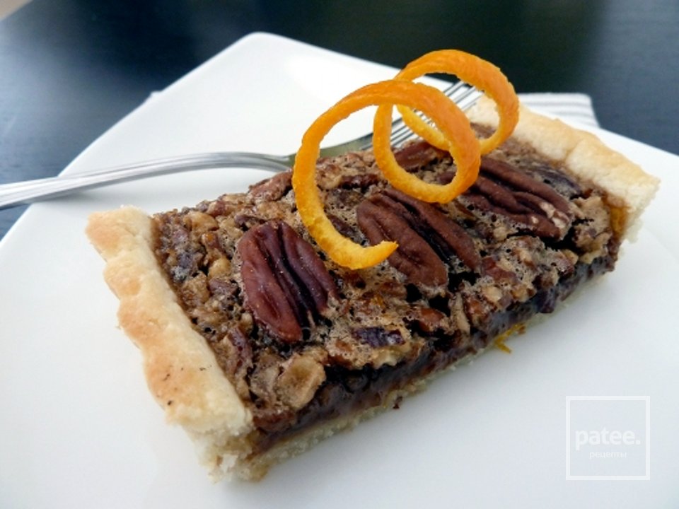 Тарт с пеканом и бурбоном - Шаг 15