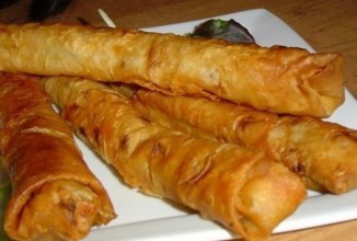 Горячая закуска из лаваша