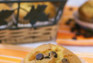 Апельсиновые кексы с шоколадом