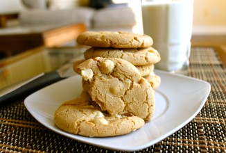 Печенье с макадамией и белым шоколадом