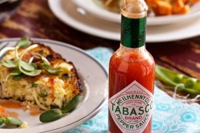 Омлет с горохом и сыром - приготовление