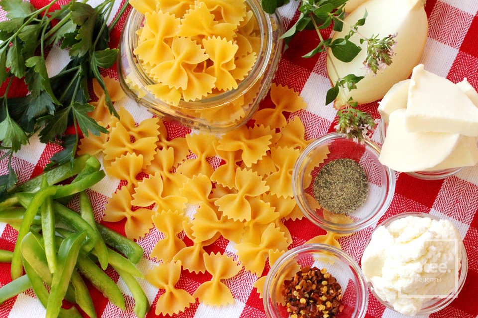 Паста с колбасой из индейки - Шаг 1