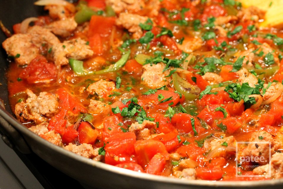 Паста с колбасой из индейки - Шаг 10