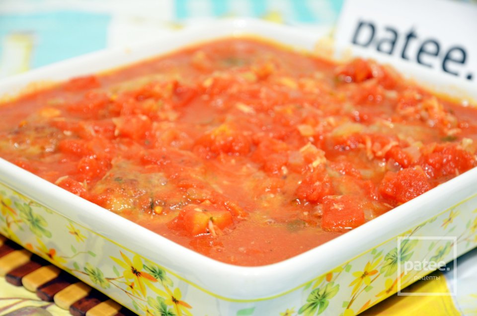 Домашние тефтели в пикантном томатном соусе - Шаг 15