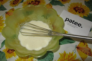 Кексы "Поцелуй влюбленных" - приготовление