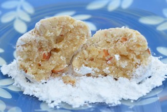 Песочное печенье с орехами