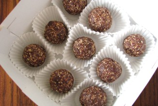 Шоколадно-арахисовый трюфель