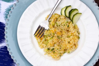 Рис с кабачком